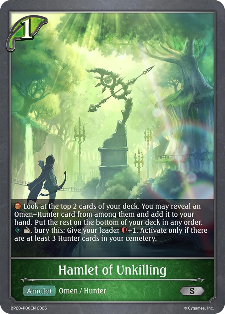 Hamlet of Unkilling - P06EN (Foil) (BP20-P06EN) [Omens and Heirs]
