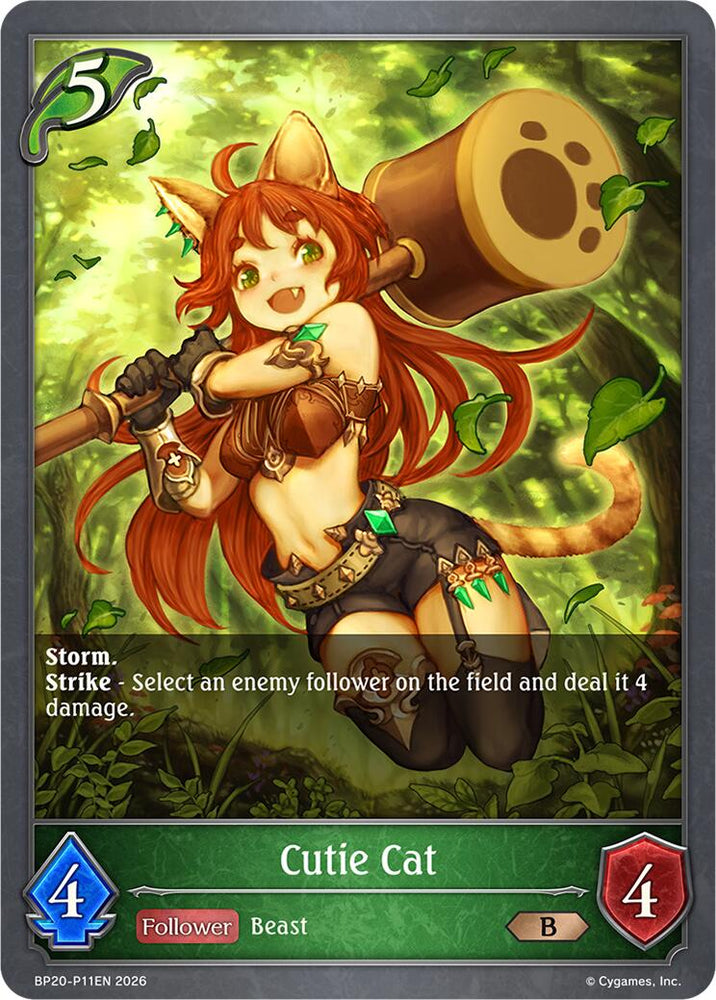 Cutie Cat - P11EN (Foil) (BP20-P11EN) [Omens and Heirs]