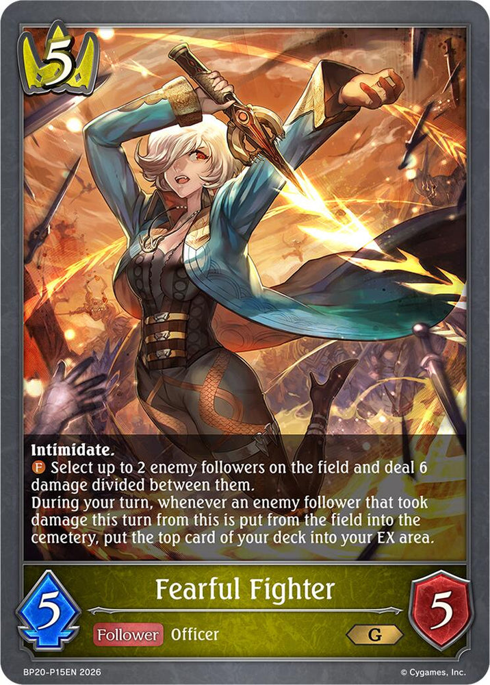 Fearful Fighter - P15EN (Foil) (BP20-P15EN) [Omens and Heirs]