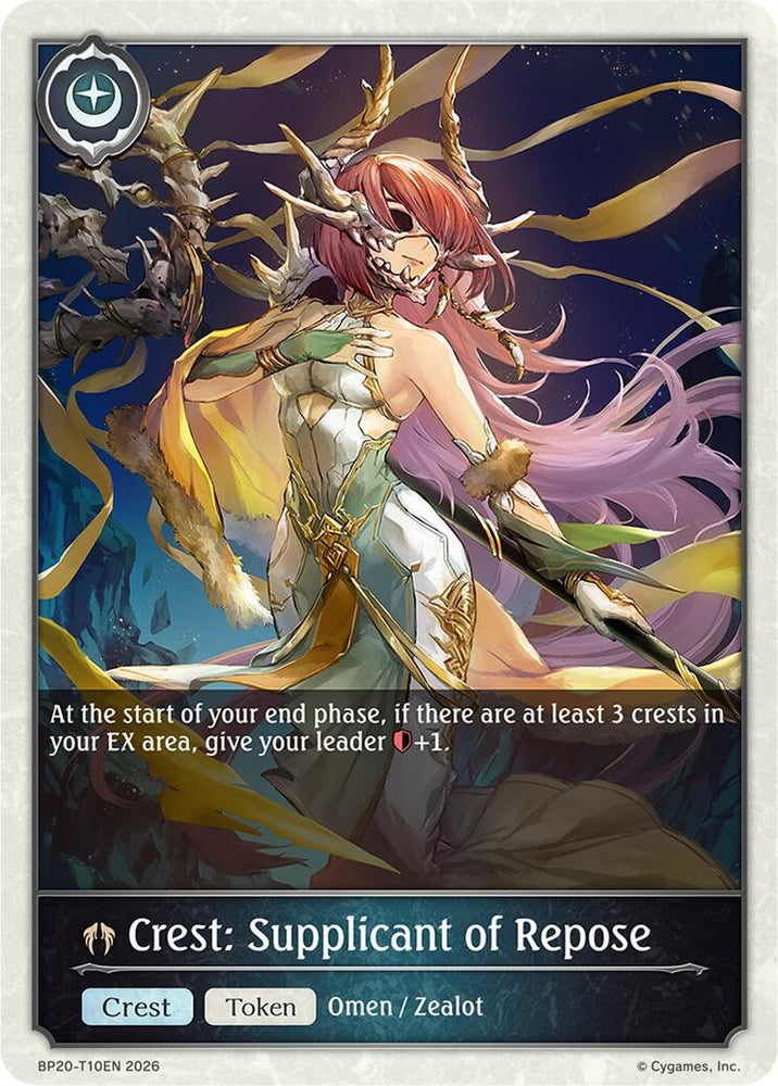 Crest: Supplicant of Repose (BP20-T10EN) [Omens and Heirs]