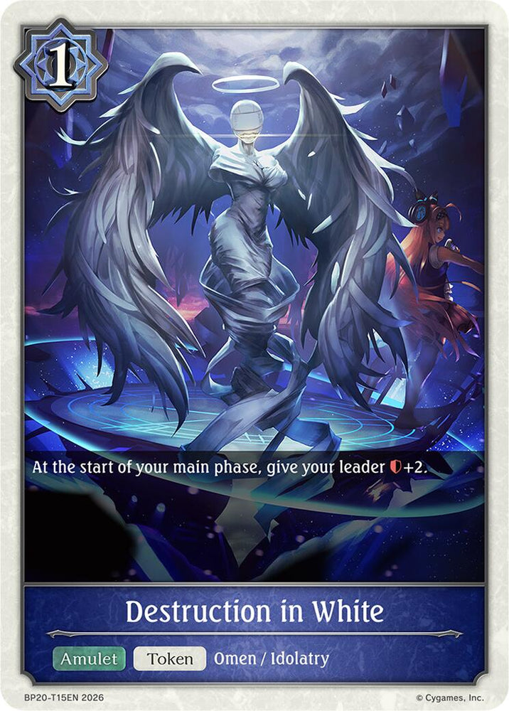 Destruction in White (BP20-T15EN) [Omens and Heirs]