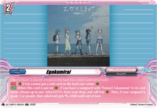 Egakumirai (DZ-TBP01/065EN) [BanG Dream! Girls Band Party!]