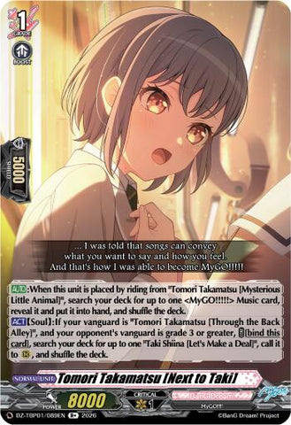 Tomori Takamatsu [Next to Taki] (DZ-TBP01/089EN) [BanG Dream! Girls Band Party!]