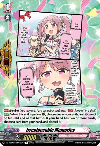 Irreplaceable Memories (C) (DZ-TBP01/091cEN) [BanG Dream! Girls Band Party!]