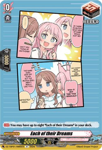 Each of their Dreams (H) (DZ-TBP01/096hEN) [BanG Dream! Girls Band Party!]
