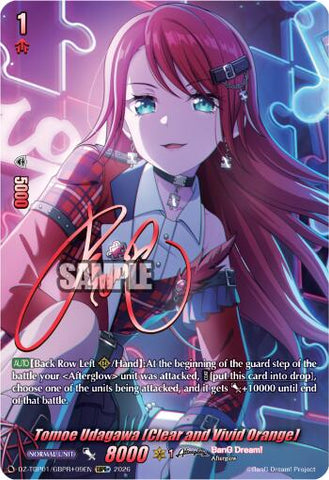 Tomoe Udagawa [Clear and Vivid Orange] (DZ-TBP01/GBPR+09EN) [BanG Dream! Girls Band Party!]