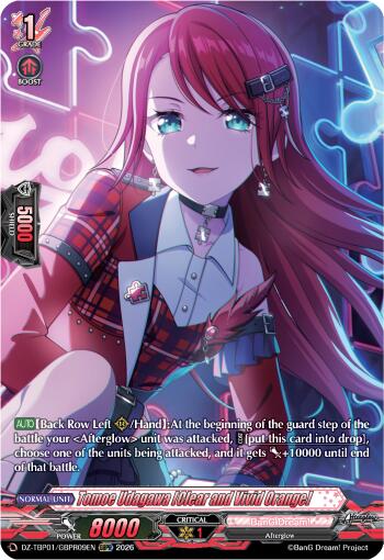 Tomoe Udagawa [Clear and Vivid Orange] (DZ-TBP01/GBPR09EN) [BanG Dream! Girls Band Party!]