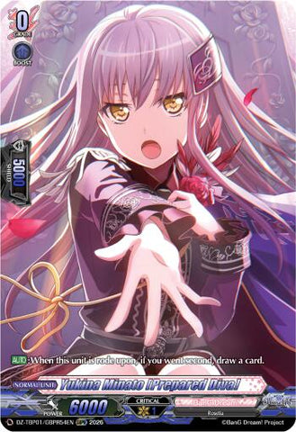 Yukina Minato [Prepared Diva] (DZ-TBP01/GBPR54EN) [BanG Dream! Girls Band Party!]