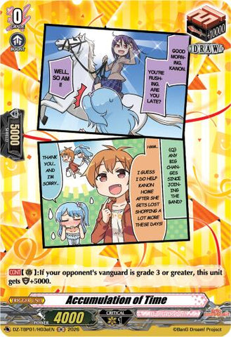 Accumulation of Time (E) (Holo Rare) (DZ-TBP01/H03eEN) [BanG Dream! Girls Band Party!]