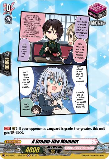 A Dream-like Moment (F) (Holo Rare) (DZ-TBP01/H04fEN) [BanG Dream! Girls Band Party!]