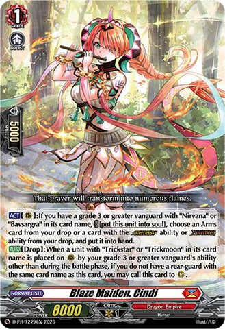 Blaze Maiden, Cindi (D-PR/1227EN) [D Promo Cards]