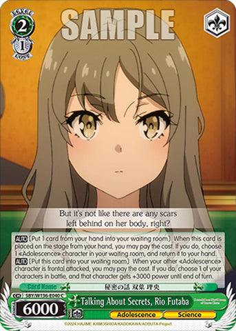 Talking About Secrets, Rio Futaba (SBY/W136-E040) [Rascal Does Not Dream of Santa Claus]