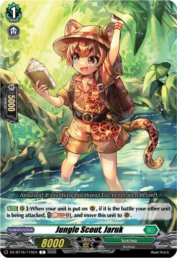 Jungle Scout, Jaruk (DZ-BT16/115EN) [Parallactic Dawn]