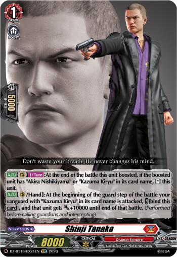 Shinji Tanaka (DZ-BT16/EX21EN) [Parallactic Dawn]