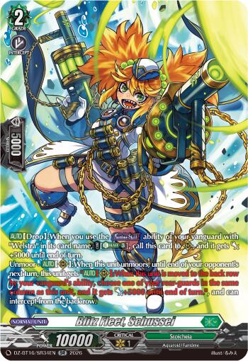 Blitz Fleet, Schussei (DZ-BT16/SR34EN) [Parallactic Dawn]