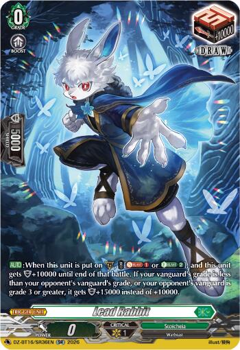 Lead Rabbit (DZ-BT16/SR36EN) [Parallactic Dawn]