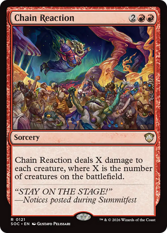 Chain Reaction [Secrets of Strixhaven Commander]