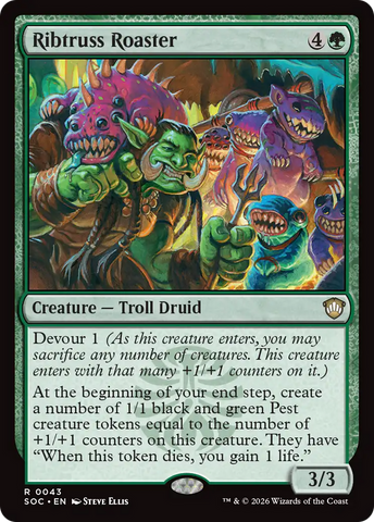 Ribtruss Roaster [Secrets of Strixhaven Commander]