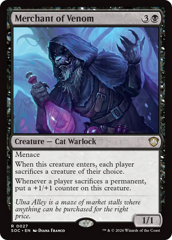 Merchant of Venom [Secrets of Strixhaven Commander]