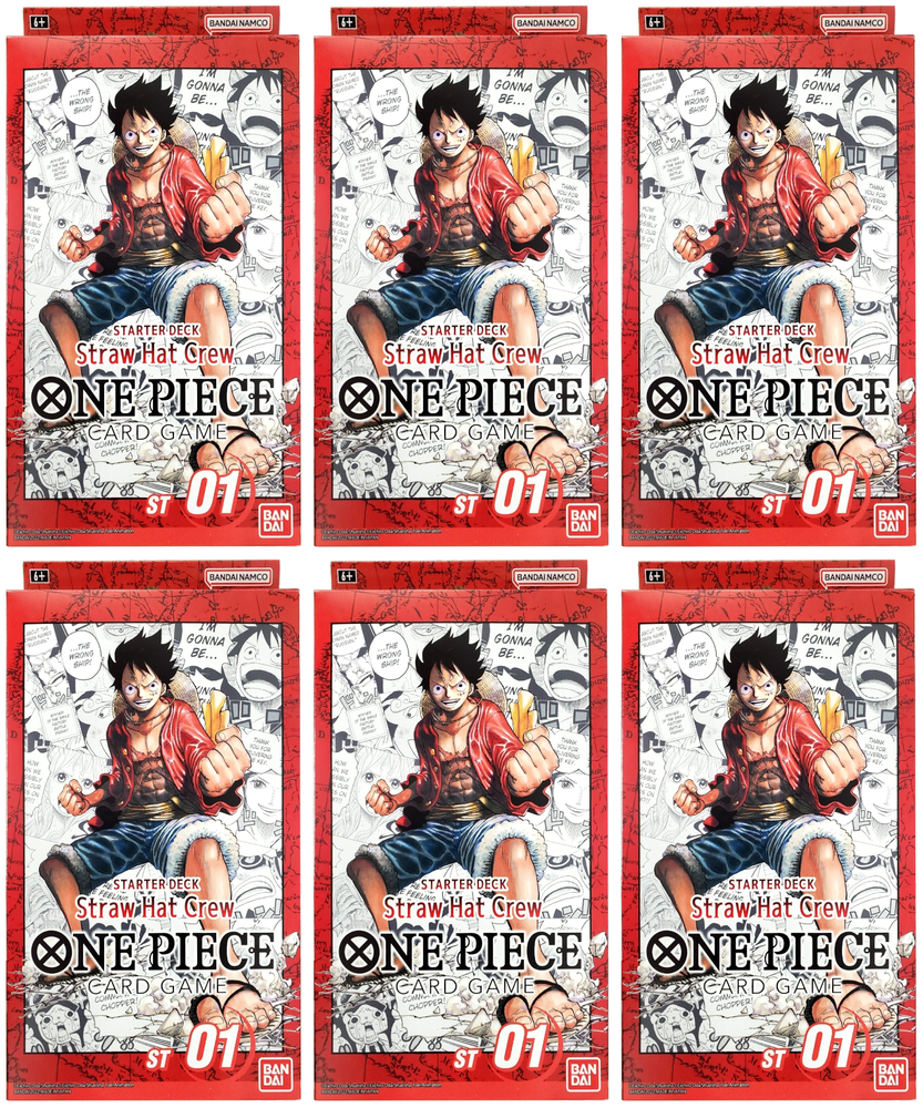 Starter Deck Display (Straw Hat Crew)