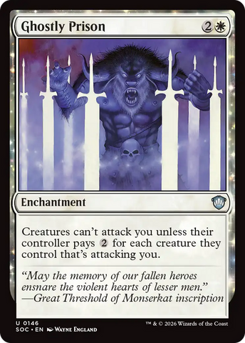 Ghostly Prison [Secrets of Strixhaven Commander]