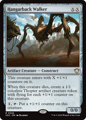 Hangarback Walker [Secrets of Strixhaven Commander]