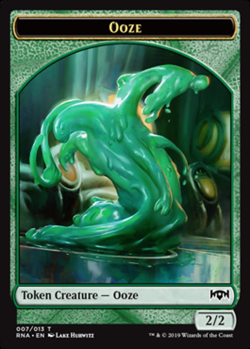 Ooze [Ravnica Allegiance Tokens]