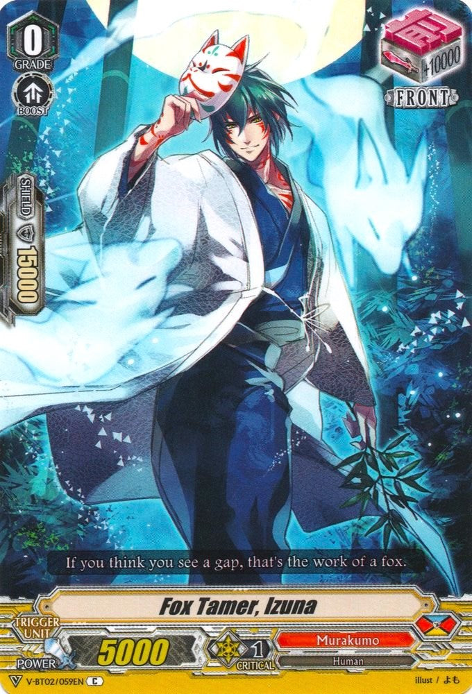 Fox Tamer, Izuna (V-BT02/059EN) [Strongest! Team AL4]