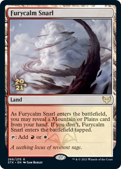 Furycalm Snarl (Prerelease) [Strixhaven: School of Mages Prerelease Promos]
