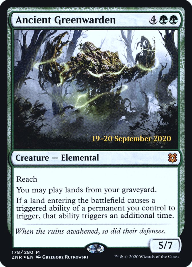 Ancient Greenwarden [Zendikar Rising Promos]