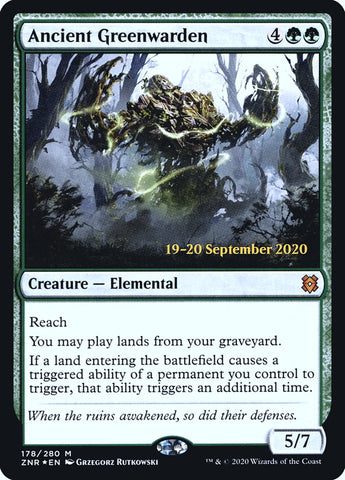 Ancient Greenwarden [Zendikar Rising Promos]