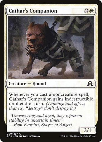 Cathar's Companion [Shadows over Innistrad] - BinderPOS Limited (dev2)