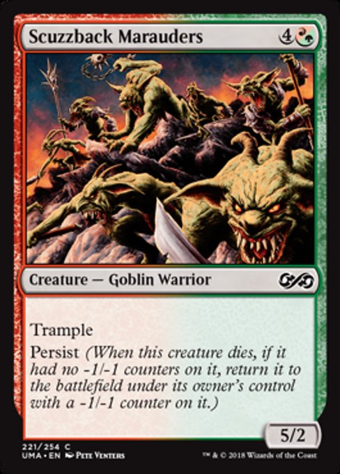 Scuzzback Marauders [Ultimate Masters]
