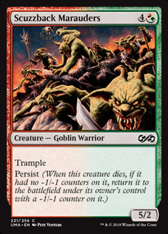Scuzzback Marauders [Ultimate Masters]