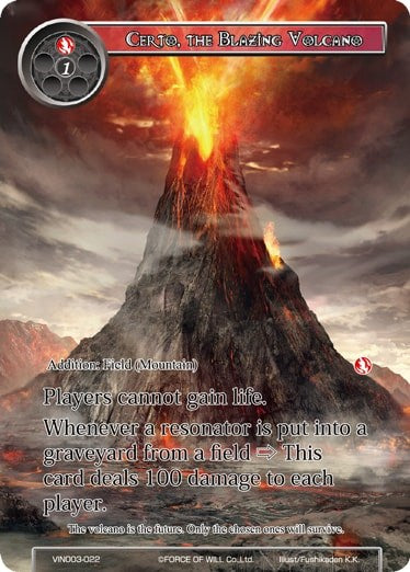 Certo, the Blazing Volcano (VIN003-022) [Vingolf 3: Ruler All Stars]