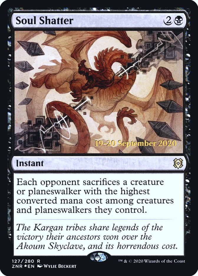 Soul Shatter [Zendikar Rising Promos]