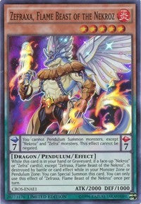 Zefraxa, Flame Beast of the Nekroz [Crossed Souls: Advanced Edition]