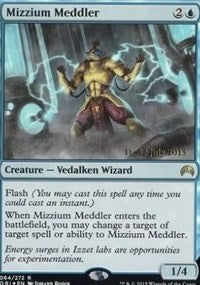 Mizzium Meddler [Prerelease Cards]