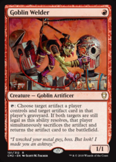 Goblin Welder [Commander Anthology Volume II]