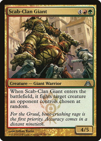 Scab-Clan Giant [Dragon's Maze]