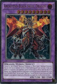 Archfiend Black Skull Dragon (UTR) [Clash of Rebellions]