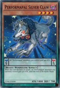 Performapal Silver Claw [Clash of Rebellions]