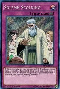 Solemn Scolding [2015 Mega-Tins Mega Pack]