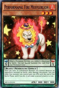 Performapal Fire Mufflerlion [2015 Mega-Tins Mega Pack]