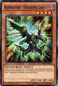Raidraptor - Vanishing Lanius [2015 Mega-Tins Mega Pack]