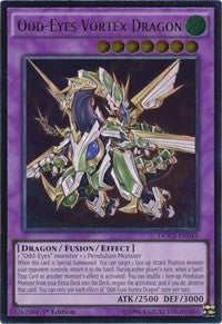Odd-Eyes Vortex Dragon (UTR) [Dimension of Chaos]