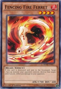 Fencing Fire Ferret [Structure Deck: Master of Pendulum]