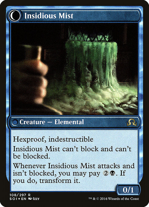 Elusive Tormentor // Insidious Mist [Shadows over Innistrad Promos]