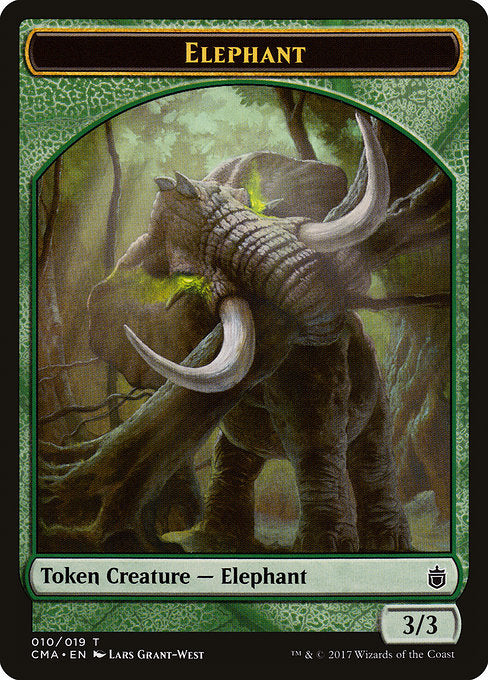 Elephant [Commander Anthology Tokens]