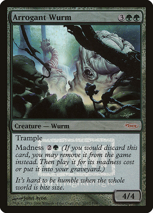 Arrogant Wurm [Friday Night Magic 2006]